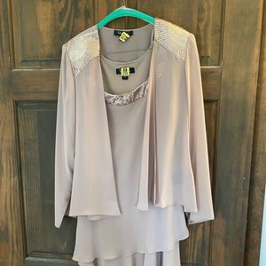 Mother of the bride dress/jacket